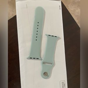 Apple iWatch turquoise band